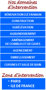 Rénovation intérieure et extérieure ile de france