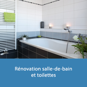 Rénovation salle de bain et toilettes